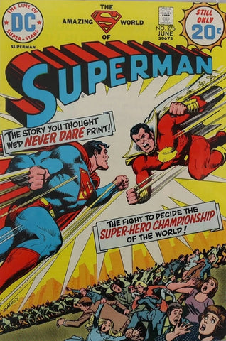 Superman #276 - DC Comics - 1974 - 1st Captain Thunder