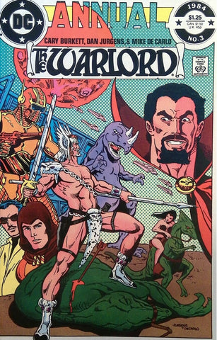 The Warlord Annual #3 - DC Comics - 1984