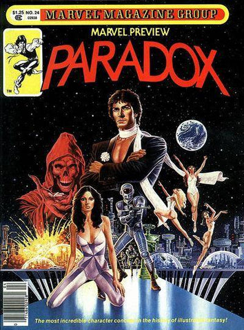 Paradox Magazine #24 - Marvel / Curtis Magazines - 1980