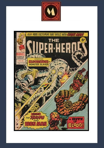 The Super-Heroes #48 - Marvel Comics / British - 1976