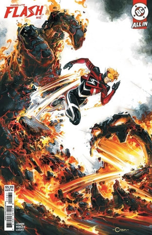 Absolute Flash #10 - DC Comics - 2025 - Clayton Crain Variant