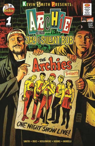 Archie Meets Jay & Silent Bob #1 - Archie Comics - 2025 - Francavilla Foil Cover