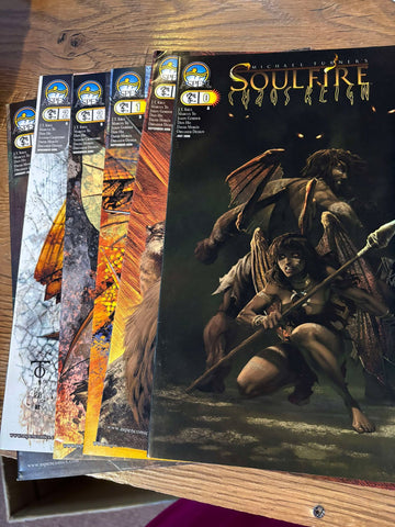 Soulfire Chaos Reign 0-3 - Aspen Comics - 2006 - joblot