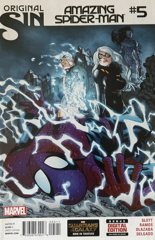 Amazing Spider-Man #5 - Marvel Comics - 2014 - 2nd App. Silk