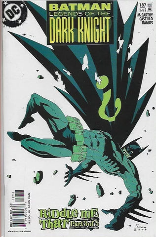 Batman Legends of the Dark Knight #187 - DC Comics - 2005