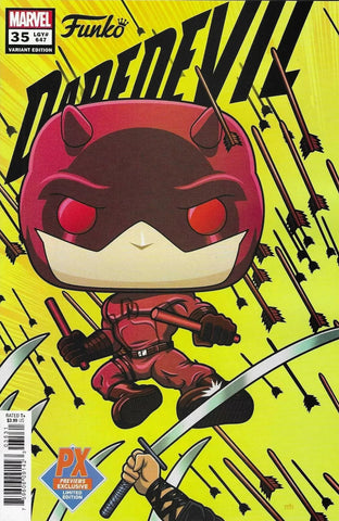 Daredevil #35 (LGY #647) - Marvel Comics -  2022 - Funko Variant