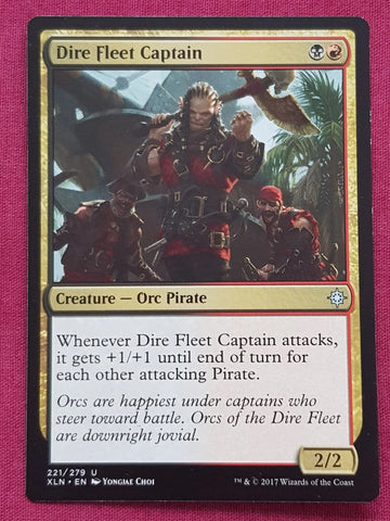"Dire Fleet Captain" - Magic The Gathering Card - Ixalan