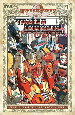 Transformers: More Than Meets The Eye #1 - IDW - 2013 - Hundred Penny Press