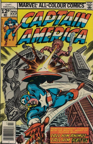 Captain America #223 - Marvel Comics - 1978