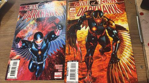 War of Kings Darkhawk #1 & #2 - Marvel Comics - 2009 - Limited Series
