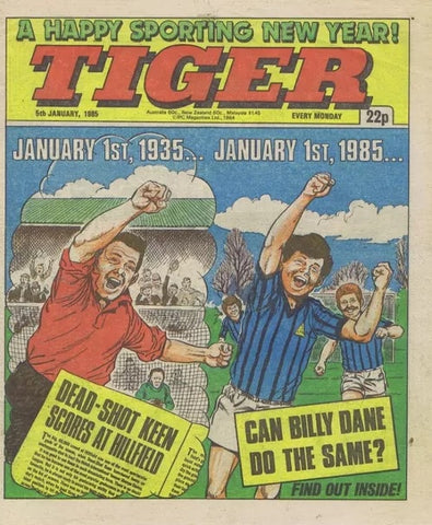 Tiger British Comic LOT B3 (13x Comics) - IPC Magazines - 1985