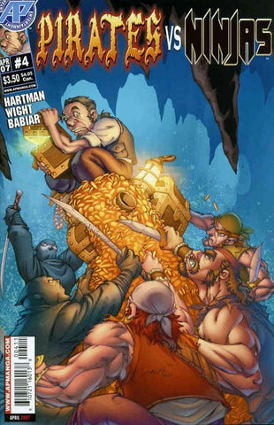 Pirates vs. Ninjas #4 - AP Entertainment - 2007