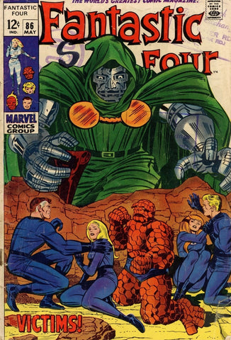 Fantastic Four #86 - Marvel Comics - 1969