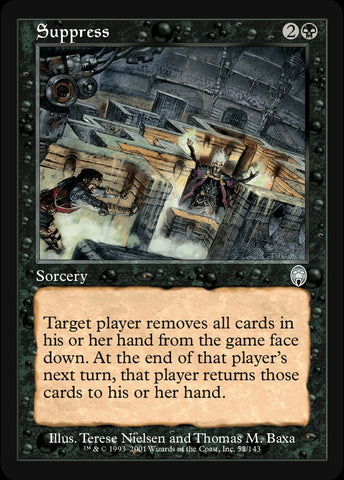 "Suppress" - Magic The Gathering Card - Apocalypse