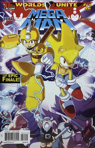 Mega Man #52 - Archie Comics - 2015 - Cover A