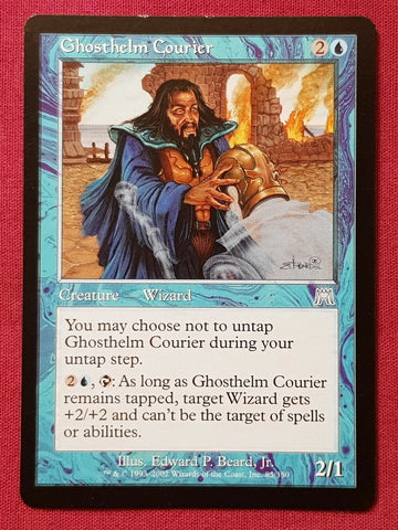 "Ghosthelm Courier" - Magic The Gathering Card - Onslaught