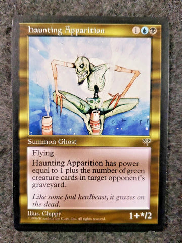 "Haunting Apparition" x4 - Magic The Gathering - Mirage - 4-Card Playset