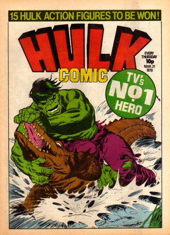 Hulk Comic #3 - Marvel Comics/British - 1979