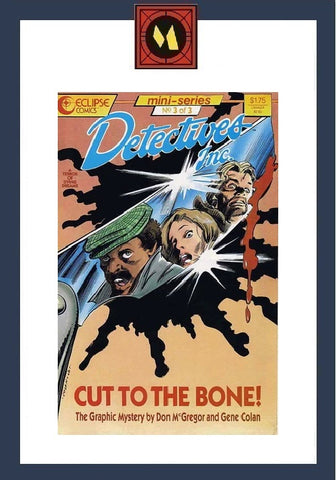 Detectives Inc. #3 - Eclipse Comics - 1987