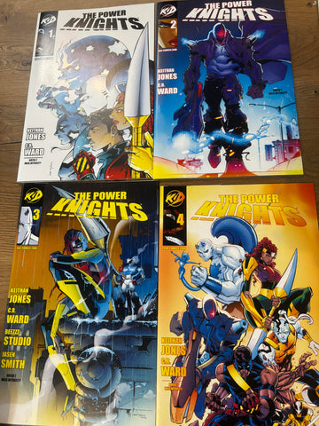 The Power Knights #1-4 - Kid Comics - 2017  - SET