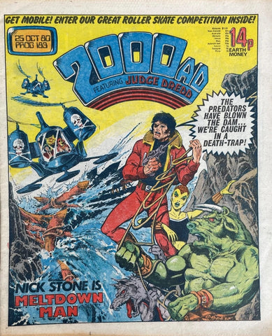 2000AD Comic #183, #220, #221 #222, #257, #258 - British Comics - 1980+