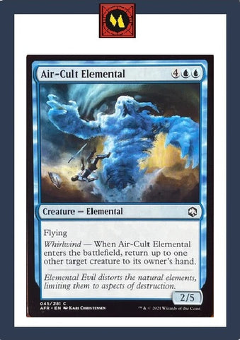 "Air-Cult Elemental" x4 - Magic The Gathering - AFR - 4-Card Playset