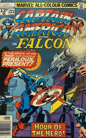 Captain America #221 - Marvel Comics - 1977