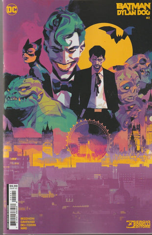 Batman Dylan Dog #2 - DC Comics - 2024 - Cavenago Variant