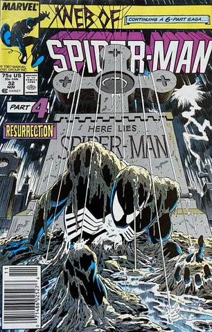 Web of Spider-Man #32 - Marvel Comics - 1987