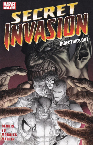 Secret Invasion #1 -  Marvel Comics - 2008 - Director's Cut Variant