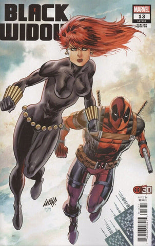 Black Widow #13 - Marvel Comics - 2022 - Deadpool Variant