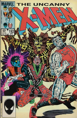 Uncanny X-Men #192 - Marvel Comics - 1985