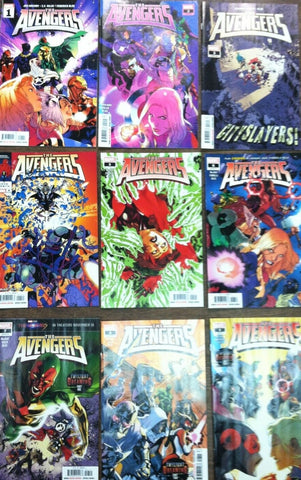 Avengers #1 - #9 (9x Comics RUN) - Marvel Comics -  2023