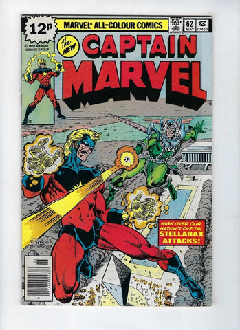 Captain Marvel #62 - Marvel Comics - 1979