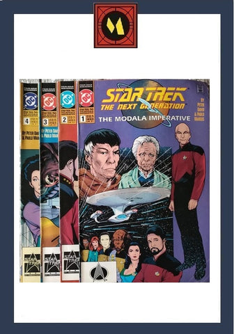 Star Trek: Next Generation: Modala Imperative #1-4 (Set) - DC - 1991