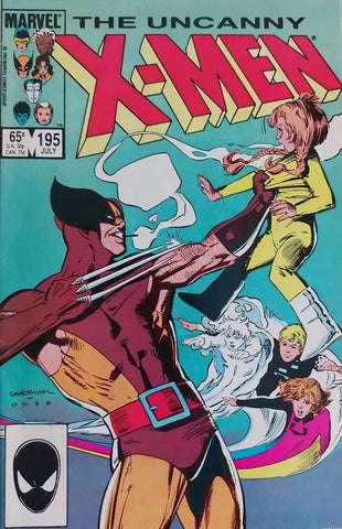 Uncanny X-Men #195 - Marvel Comics - 1985