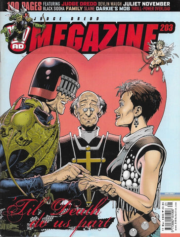 Judge Dredd Megazine #203 - 2000AD - 2003