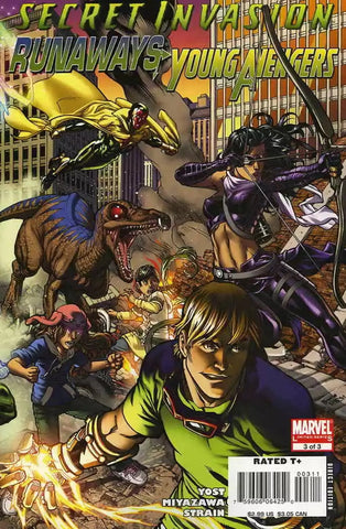 Secret Invasion: Runaways/Young Avengers #3 - Marvel Comics - 2008