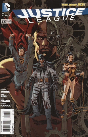 Justice League #28 - DC Comics - 2014 - Variant Cover