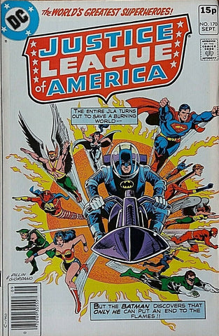 Justice League America #170 - #179 (10x Comics RUN) - DC - 1979/80