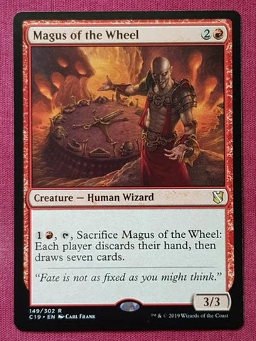 "Magus Of The Wheel" - Magic The Gathering Card - C19