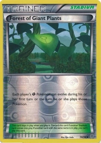 "Forest Of Giant Plants" 74/98 Ancient Origins - Pokémon Card - Reverse Holo
