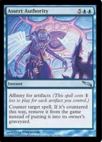 "Assert Authority" FOIL - Magic The Gathering Card - Mirrordin