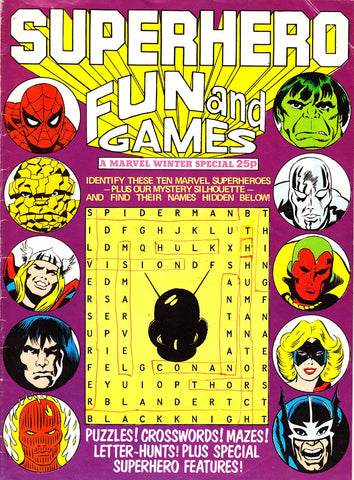 Superhero Fun & Games Winter Special 1979 - Marvel Comics - 1979