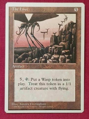 "The Hive" - Magic The Gathering Card - 4th Edition