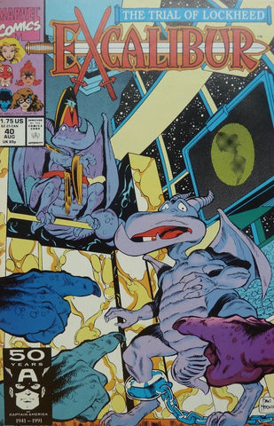 Excalibur #40 - Marvel Comics - 1991