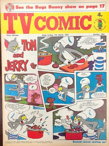 TV Comic #1056 - British Comic - 11th March 1972