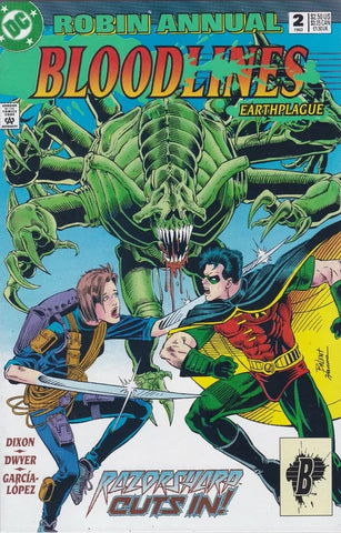 Robin Annual #2 - DC Comics - 1993 - Bloodlines Earthplague