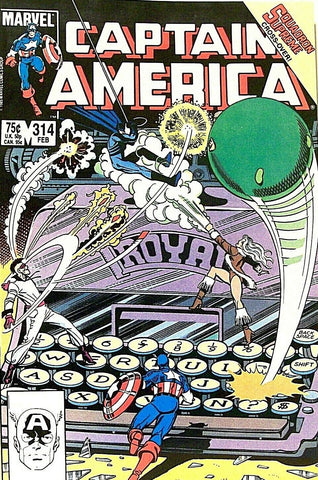 Captain America #314 - Marvel Comics - 1985