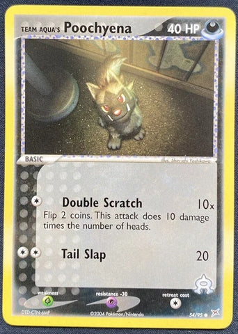Poochyena 54/95 - Pokémon Card - 2004 - NON-Holo